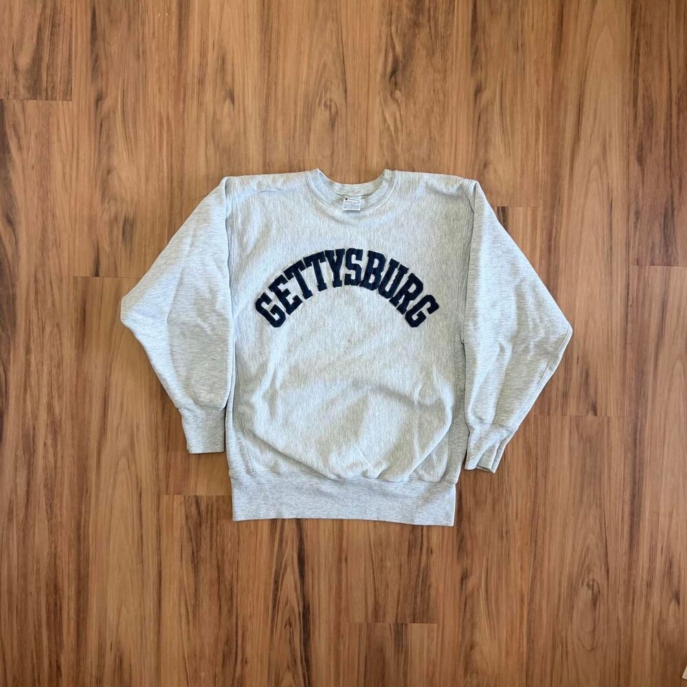 Vintage 1990’s Champion Reverse Weave Gettysburg College Crewneck Size XL